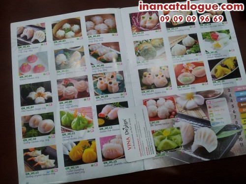 In catalogue cho GN Food - Cty CP Thực phẩm GN